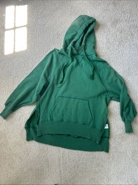 American Eagle Outfitters Green Drawstring Hoodie